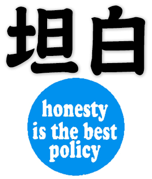 honest, to confess, tell the truth