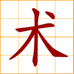 simplified Chinese symbol: art, skill, method