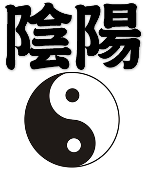 Yin-Yang, female and male, negative and positive